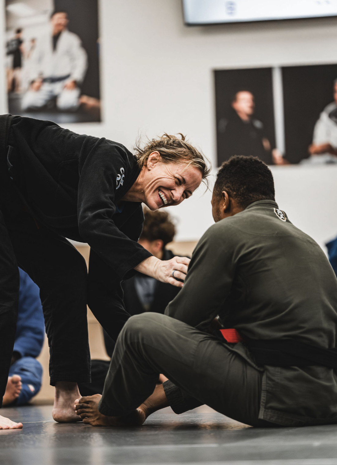 Women's Jiu-Jitsu training at Ares East Mesa