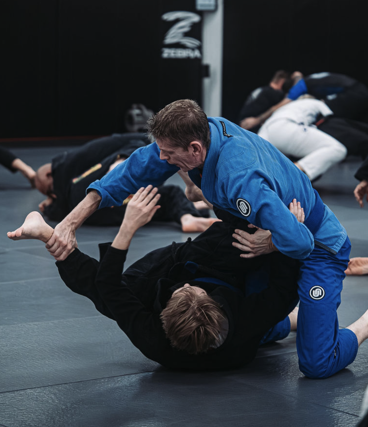 Adult Jiu-Jitsu training at Ares East Mesa