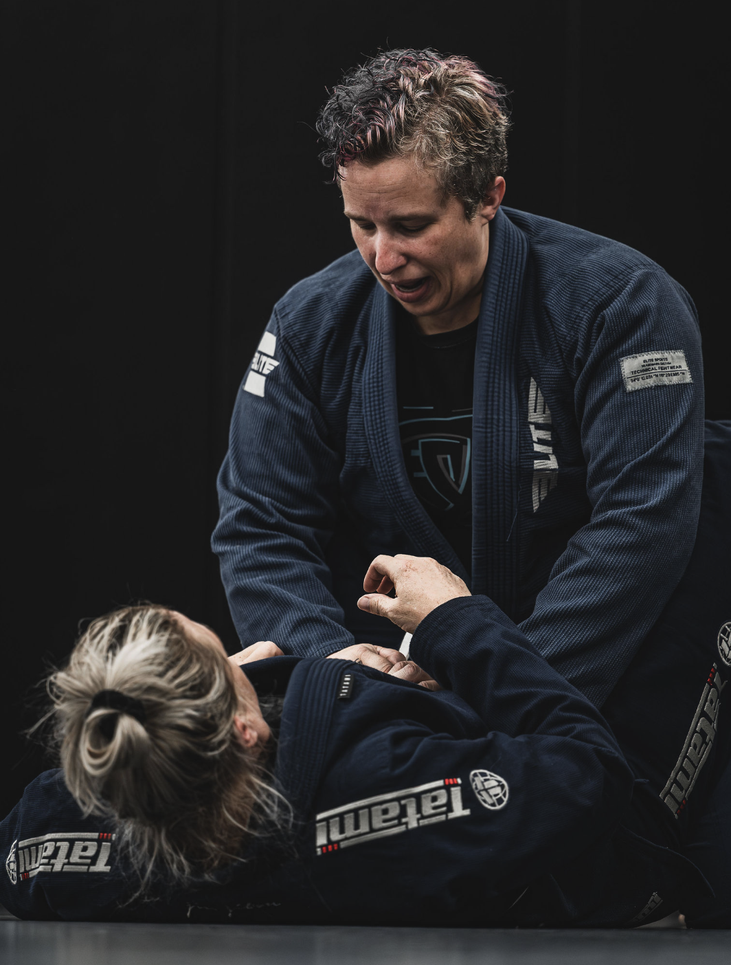 Women's Jiu-Jitsu training at Ares East Mesa