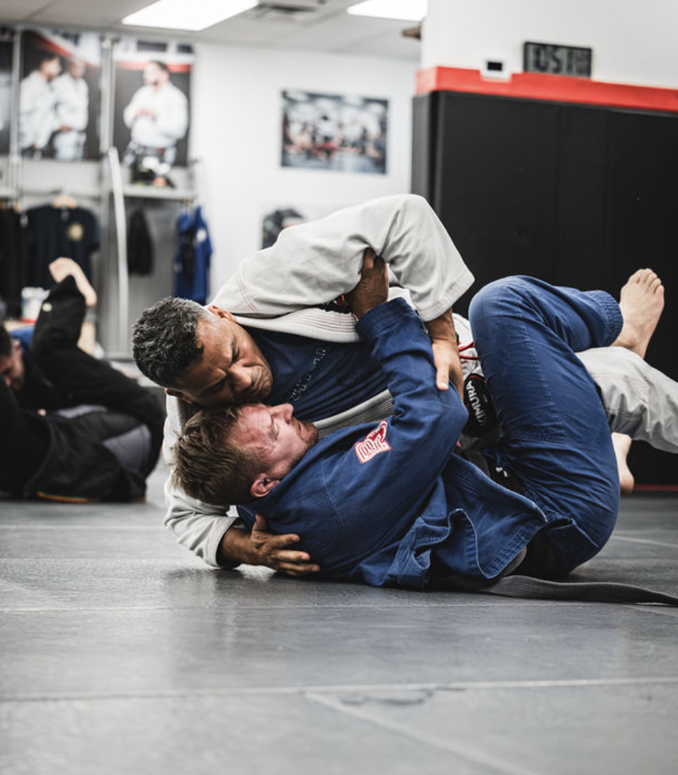 Training partners rolling at Ares East Mesa